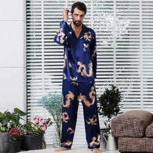 Load image into Gallery viewer, Couple Silk Satin Pajamas