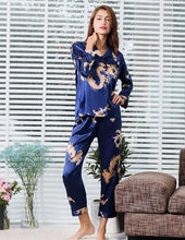 Load image into Gallery viewer, Couple Silk Satin Pajamas
