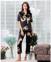Load image into Gallery viewer, Couple Silk Satin Pajamas