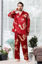 Load image into Gallery viewer, Couple Silk Satin Pajamas