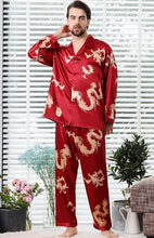 Load image into Gallery viewer, Couple Silk Satin Pajamas