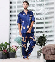 Load image into Gallery viewer, Couple Silk Satin Pajamas