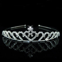 Load image into Gallery viewer, Princess Crystal Tiaras & Crowns