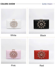 Load image into Gallery viewer, Crystal Clutch Bag