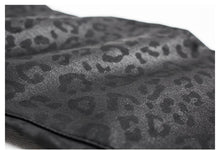 Load image into Gallery viewer, High Waist Leopard Pu Leather Pants