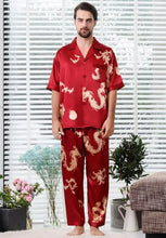 Load image into Gallery viewer, Couple Silk Satin Pajamas