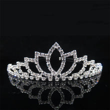 Load image into Gallery viewer, Princess Crystal Tiaras & Crowns