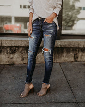 Load image into Gallery viewer, Boyfriend Ripped Jeans