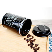 Load image into Gallery viewer, Tea Coffee Sugar Metal Jar