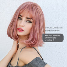 Load image into Gallery viewer, Bob Wigs with Bangs