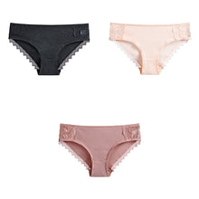 Load image into Gallery viewer, 3-Pcs Cotton Women's Panties