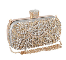Load image into Gallery viewer, Diamond Evening Clutch Bag
