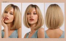 Load image into Gallery viewer, Bob Wigs with Bangs