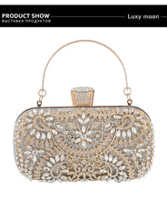 Load image into Gallery viewer, Diamond Evening Clutch Bag
