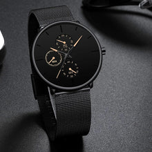 Load image into Gallery viewer, Men's Ultra Thin Stainless Steel Watches