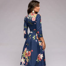 Load image into Gallery viewer, Retro Floral Print Tunic