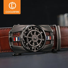 Load image into Gallery viewer, Men Genuine Luxury Leather Belt