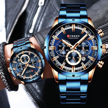 Load image into Gallery viewer, Waterproof Luxury Men's Wristwatches