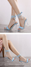 Load image into Gallery viewer, Weave High Heels Sandals
