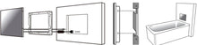 Load image into Gallery viewer, 18.5 inches Mini Smart Mirror LED Bathroom TV