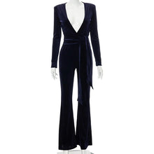 Load image into Gallery viewer, One Piece Velvet Jumpsuit