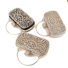 Load image into Gallery viewer, Diamond Evening Clutch Bag