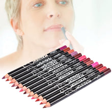Load image into Gallery viewer, 12-Colours/Set Waterproof Lip Liner Pencil