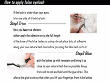 Load image into Gallery viewer, Handmade Magnetic Eyelashes