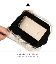 Load image into Gallery viewer, Pearl Clutch Bags