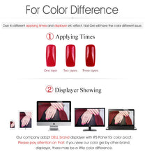 Load image into Gallery viewer, Gorgeous Colors Nail Gel Polishes