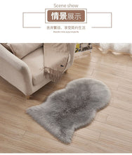 Load image into Gallery viewer, Soft Artificial Sheepskin Rug Chair Cover