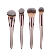 Load image into Gallery viewer, Champagne Make-up Brushes Set