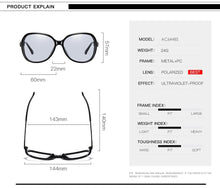 Load image into Gallery viewer, High Quality Chameleon Oversized Sun Glasses