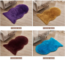 Load image into Gallery viewer, Soft Artificial Sheepskin Rug Chair Cover