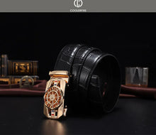 Load image into Gallery viewer, Men Genuine Luxury Leather Belt