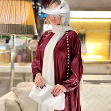 Load image into Gallery viewer, 2 Piece Elegant Abayas for Women