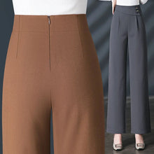 Load image into Gallery viewer, High Quality Woolen Wide Leg Pants