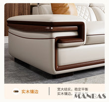 Load image into Gallery viewer, Premium Italian Genuine Leather Sofa Set