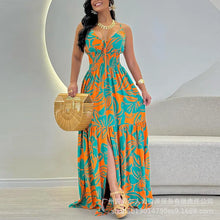 Load image into Gallery viewer, Floral Print Long Dress