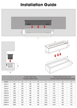 Load image into Gallery viewer, Smart Home 3D Atomized Fireplace with LED Colorful Flame