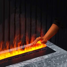 Load image into Gallery viewer, Smart Home 3D Atomized Fireplace with LED Colorful Flame