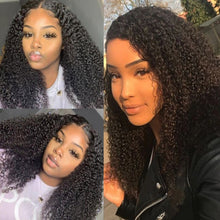 Load image into Gallery viewer, Mongolian Curly Lace Front Human Hair Wig