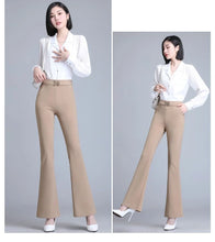Load image into Gallery viewer, High Waist Flare Pants