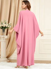 Load image into Gallery viewer, Tassel Bat Sleeve Caftan Abayas