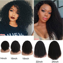 Load image into Gallery viewer, Mongolian Curly Lace Front Human Hair Wig