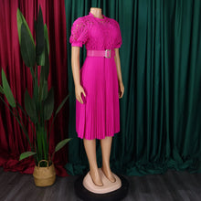 Load image into Gallery viewer, Elegant Luxury Pleated Lace Dresses