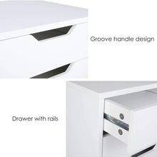Load image into Gallery viewer, White 7-Drawer Storage Cabinet