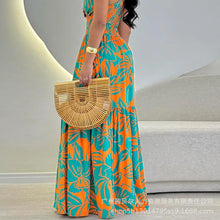 Load image into Gallery viewer, Floral Print Long Dress