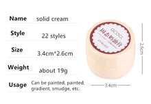 Load image into Gallery viewer, Creamy Gel Solid Nails Gel Polish