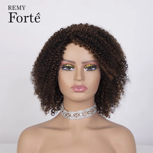 Load image into Gallery viewer, Short Afro Human Hair Wigs